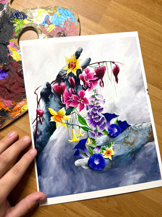 The Garden I Shouldn’t Have Touched Fine Art Print