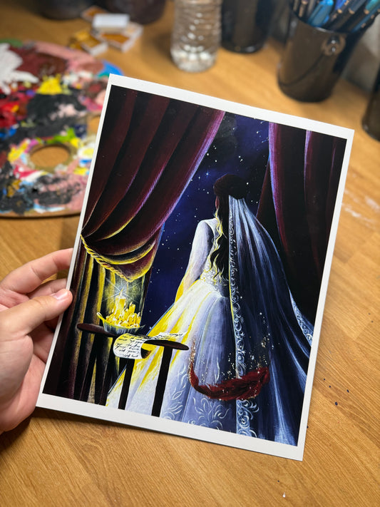 Wendy’s Goodbye Fine Art Print