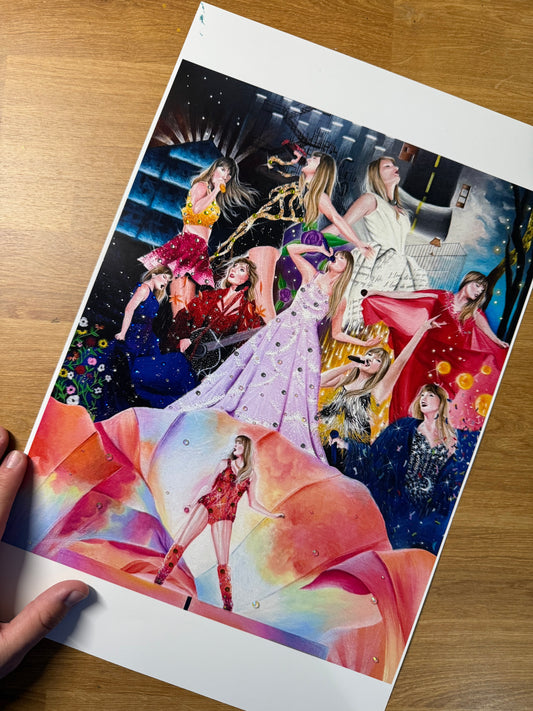 Beloved Eras Tour (Rhinestones) Fine Art Prints